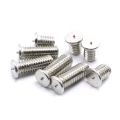 M8* 25 mm  M6 M8 M10 Brass Copper Plated Stud Stainless Steel 304 316 Welding Screws and Nuts